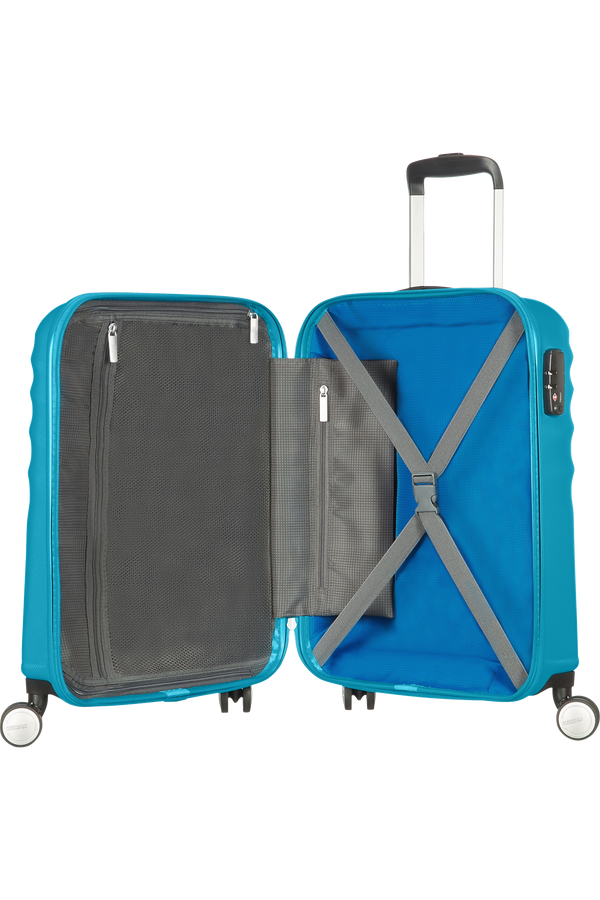 American Tourister Wavebreaker Spinner S 55x40x20cm Summer Sky