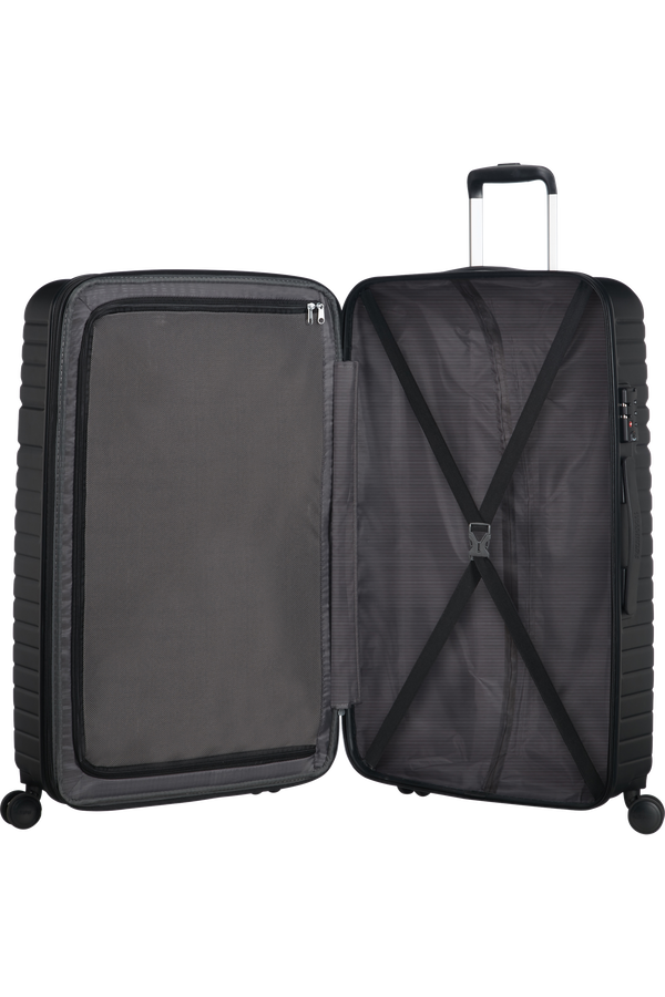 American Tourister Aero Racer Spinner Expandable 79cm  Jet Black