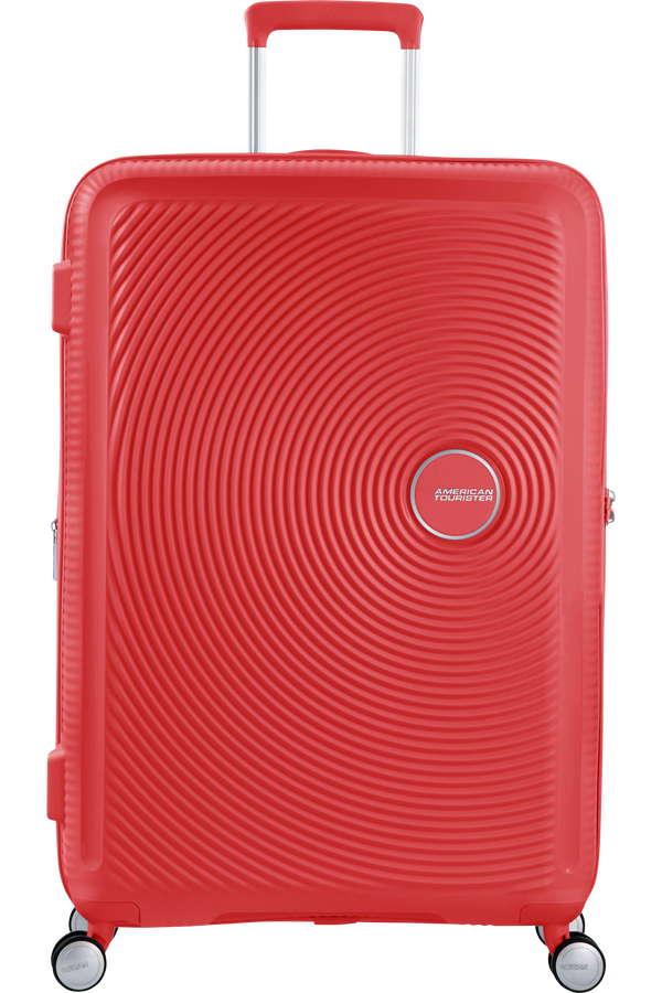 American Tourister Soundbox Spinner Expandable 77cm  Coral Red