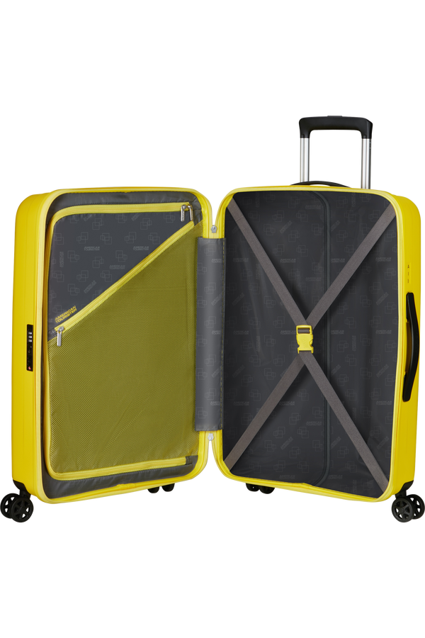American Tourister Rejoy Spinner 68/25 Tsa 68  Jaune Électrique