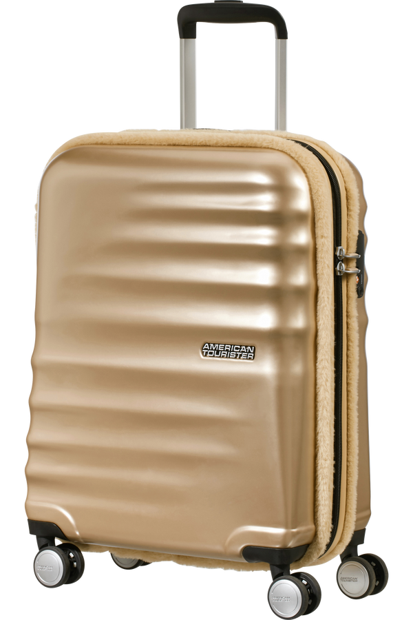 American Tourister Wavebreaker Spinner Fur 55cm  Pearl Bronze