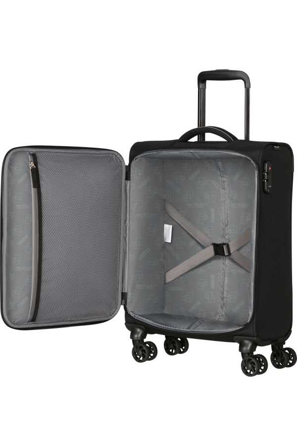American Tourister Take2cabin Spinner Tsa 55cm  Noir