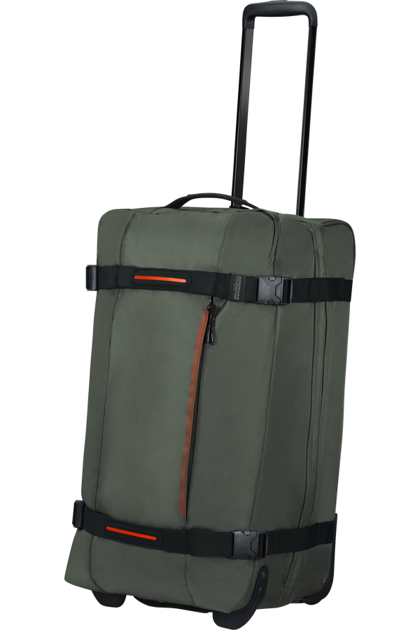 American Tourister Urban Track Duffle with Wheels M  Dark Khaki