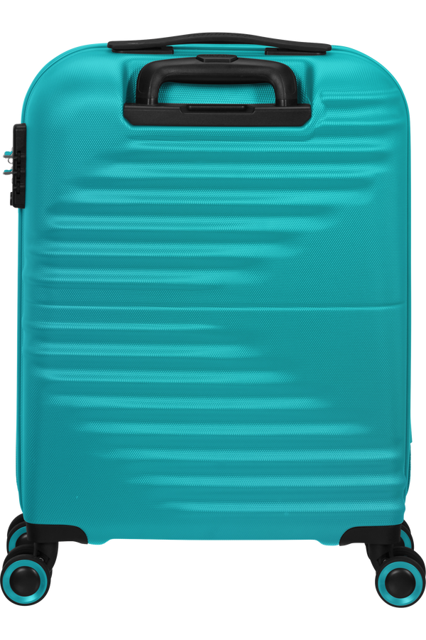 American Tourister Wavetwister Spinner TSA 55cm  Aqua Turquoise