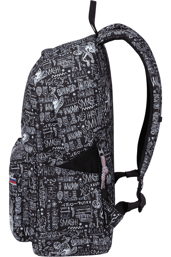 American Tourister Upbeat Disney Backpack Zip Marvel  Spiderman Sketch