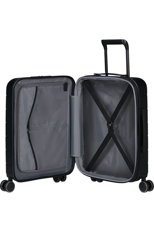 American Tourister Novastream Spinner TSA Exp. Smart 55cm  Noir Ardoise
