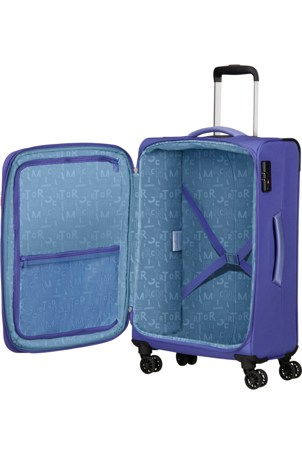 American Tourister Pulsonic Spinner Expandable 68cm  Soft Lilac