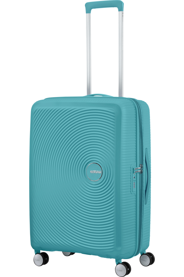 American Tourister Soundbox Spinner Expandable 67cm  Turquoise Tonic