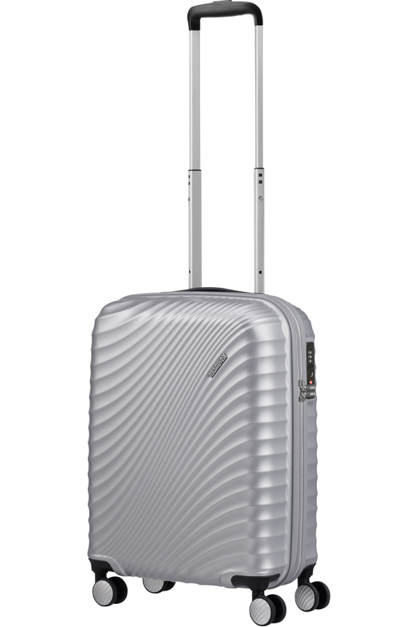 American Tourister Jetglam Spinner 55cm  Argent métal