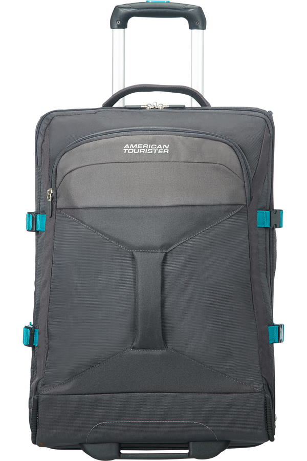American Tourister Road Quest Sac de voyage &agrave; roulettes 55X40X20cm  Grey/Turquoise