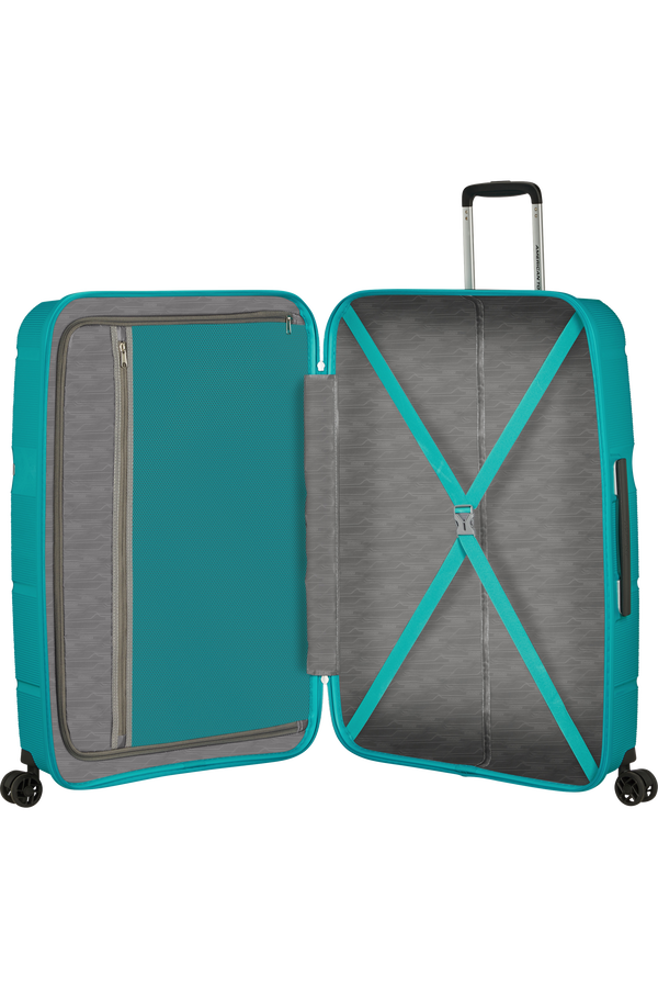 American Tourister Linex Spinner 76cm  Bleu Oc&eacute;an