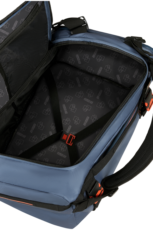 American Tourister Urban Track Duffle/Backpack Coated M  Navy/Orange