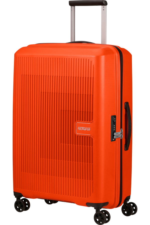 American Tourister Aerostep Spinner 67/24 Exp Tsa 67cm  Orange &eacute;clatant