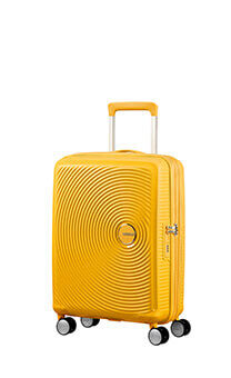 American Tourister Soundbox Spinner 55  Golden Yellow