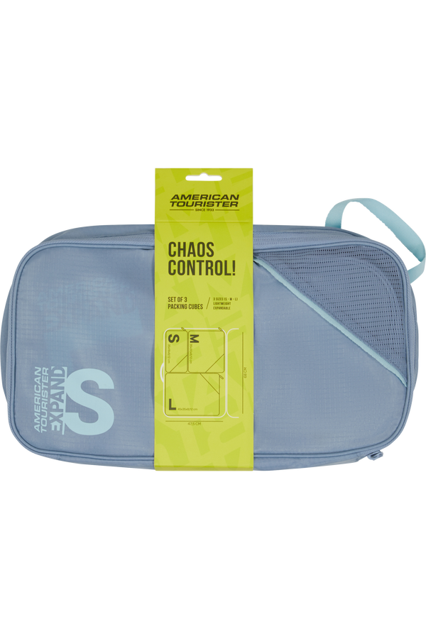 Packing Cubes Set de 3 organisateurs de bagages