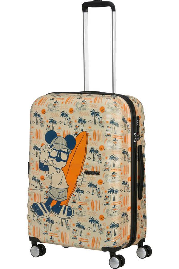 American Tourister Disney Wavebreaker Spinner TSA Disney Fl 67cm  Mickey Super Surfer