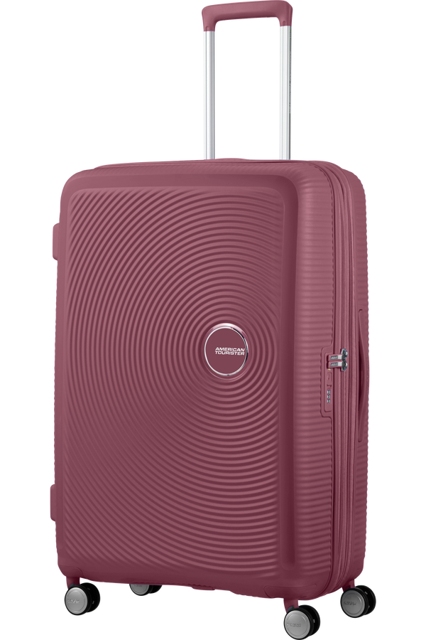 American Tourister Soundbox Spinner TSA Expandable 77cm  Dark Burgundy