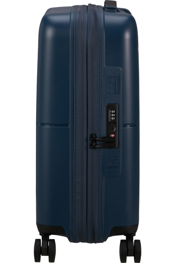 American Tourister DashPop Spinner Expandable TSA 55cm Bleu nuit