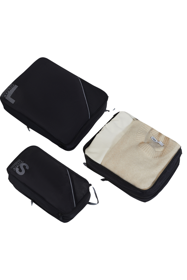 Packing Cubes Set de 3 organisateurs de bagages