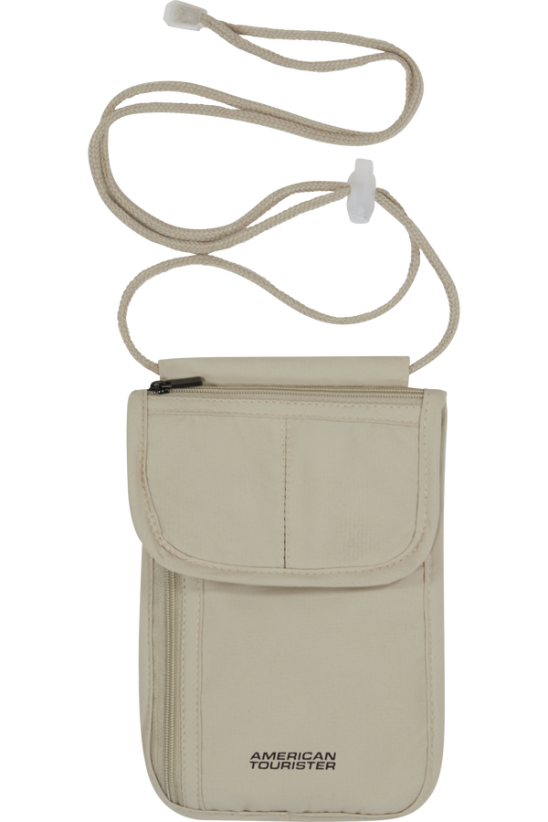 American Tourister American Tourist. Ta RFID Security Neck Pouch  Sand
