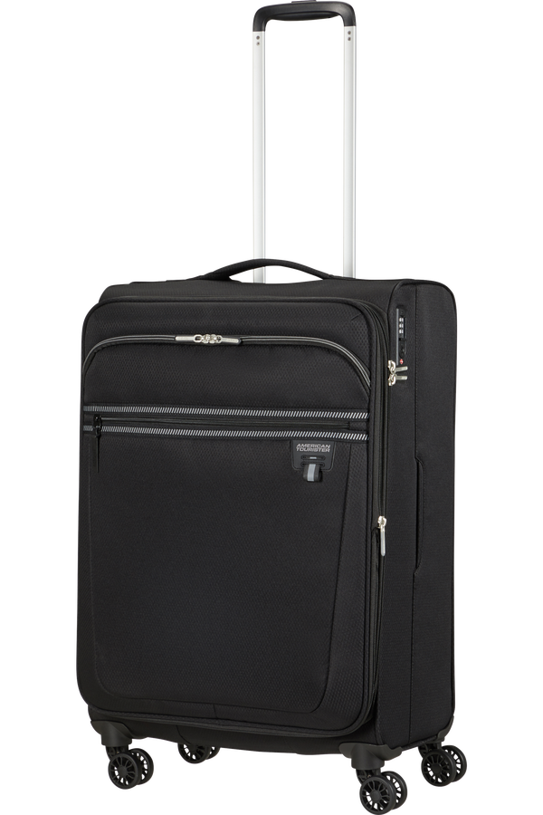 American Tourister Aerospin Spinner Expandable M  Noir