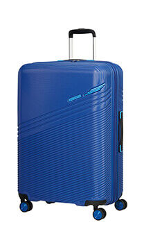 American Tourister Triple Trace Spinner TSA Expandable 76cm  Bleu marine/Bleu