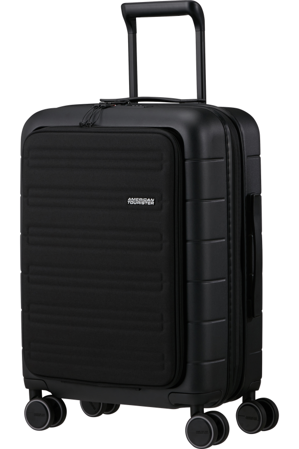 American Tourister Novastream Spinner TSA Exp. Smart 55cm  Noir Ardoise