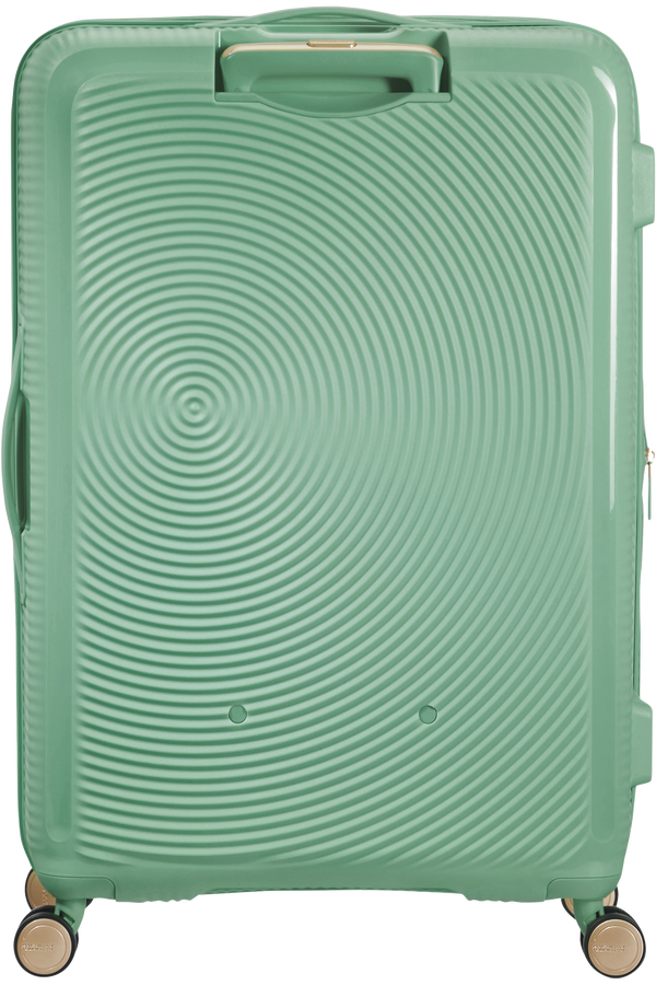 American Tourister Soundbox Spinner TSA Expandable 77cm  Almond Green/Gold