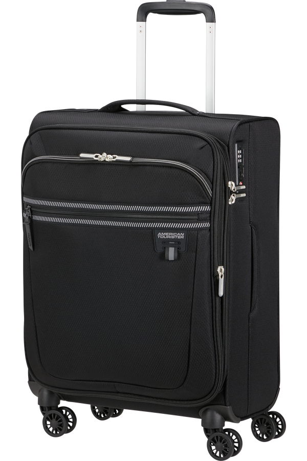 American Tourister Aerospin Spinner Expandable S  Noir