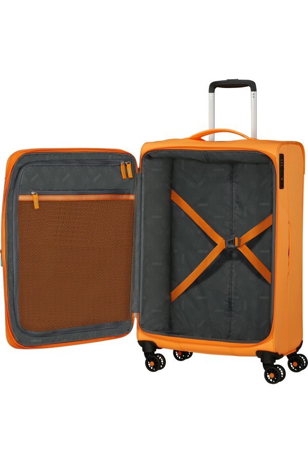 American Tourister Aerospin Spinner Expandable M  Radiant Orange