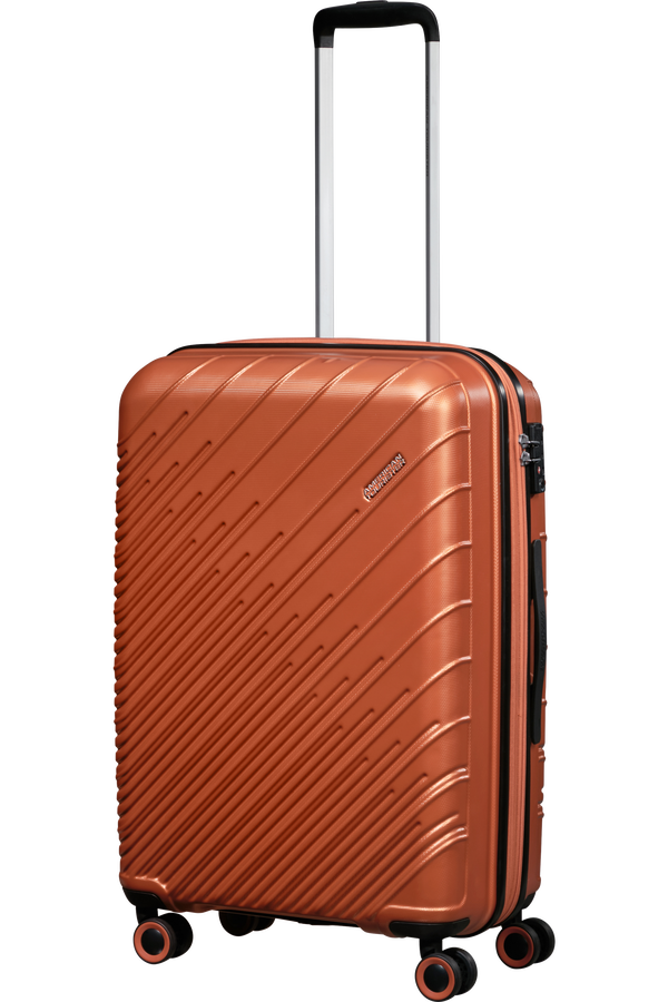 American Tourister Speedstar Spinner 67/24 Exp Tsa  Orange Cuivre