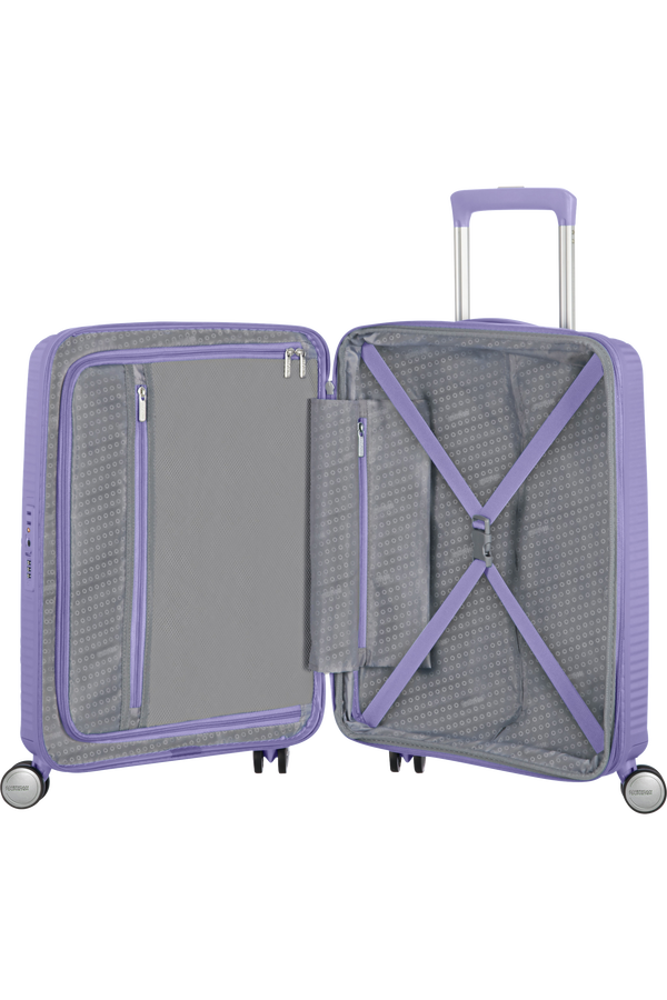 American Tourister Soundbox Spinner Expandable 55cm  Lavande
