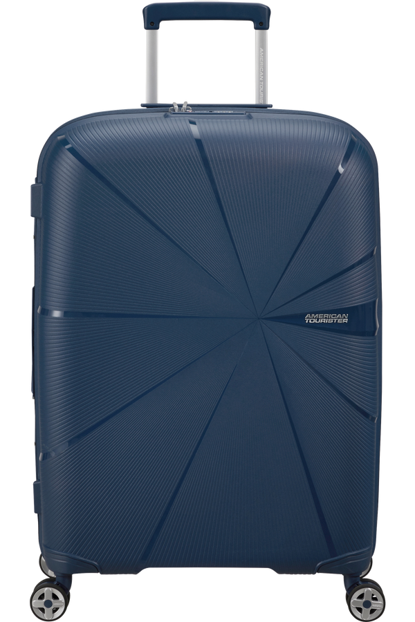 American Tourister Starvibe Spinner Expandable TSA 67cm Marine
