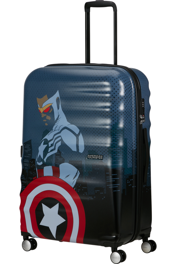 American Tourister Disney Wavebreaker Spinner TSA MARVEL Fl 77cm  Captain America City