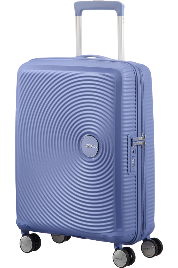 American Tourister Soundbox Spinner 55  Denim Blue