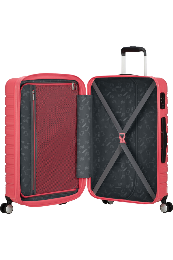 American Tourister Flashline Pop Spinner Exp TSA 67cm  Rose corail