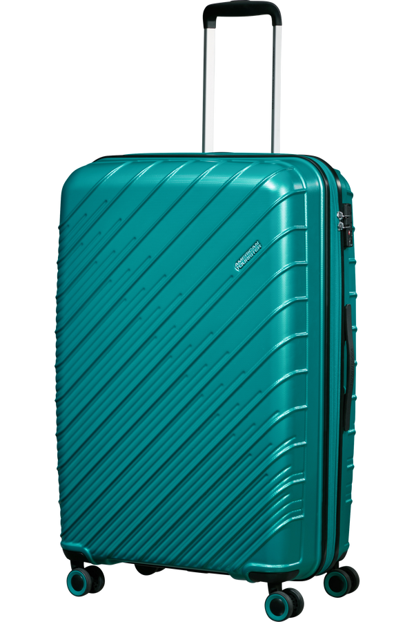 American Tourister Speedstar Spinner 77/28 Exp Tsa  Turquoise foncé