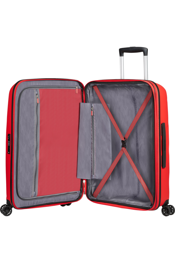 American Tourister Bon Air Dlx Spinner TSA Expandable 66cm  Rouge Magma