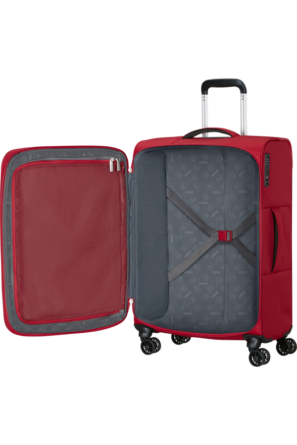 American Tourister Cloudrider Spinner EXP TSA M  Astral Red