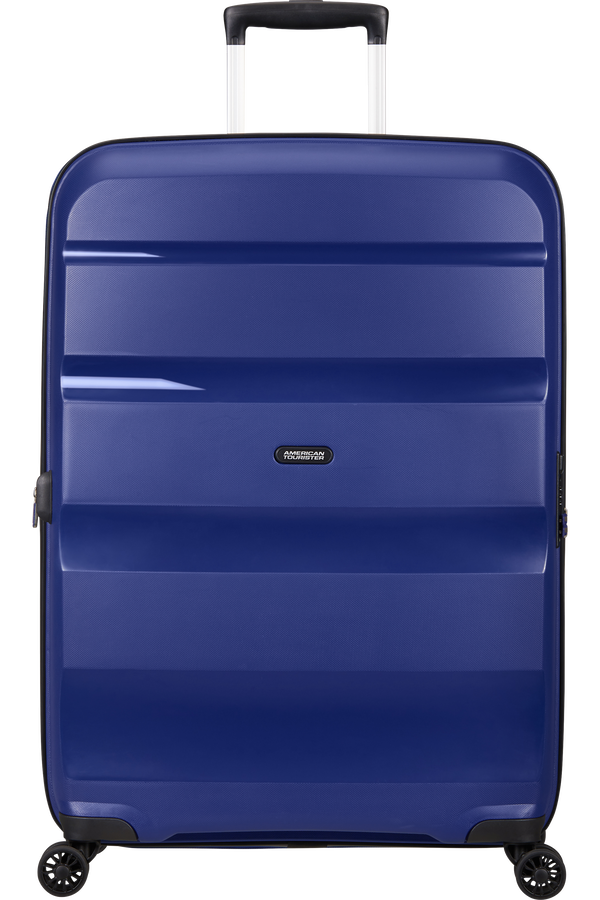 American Tourister Bon Air Dlx Spinner TSA Expandable 75cm  Bleu marine fonc&eacute;