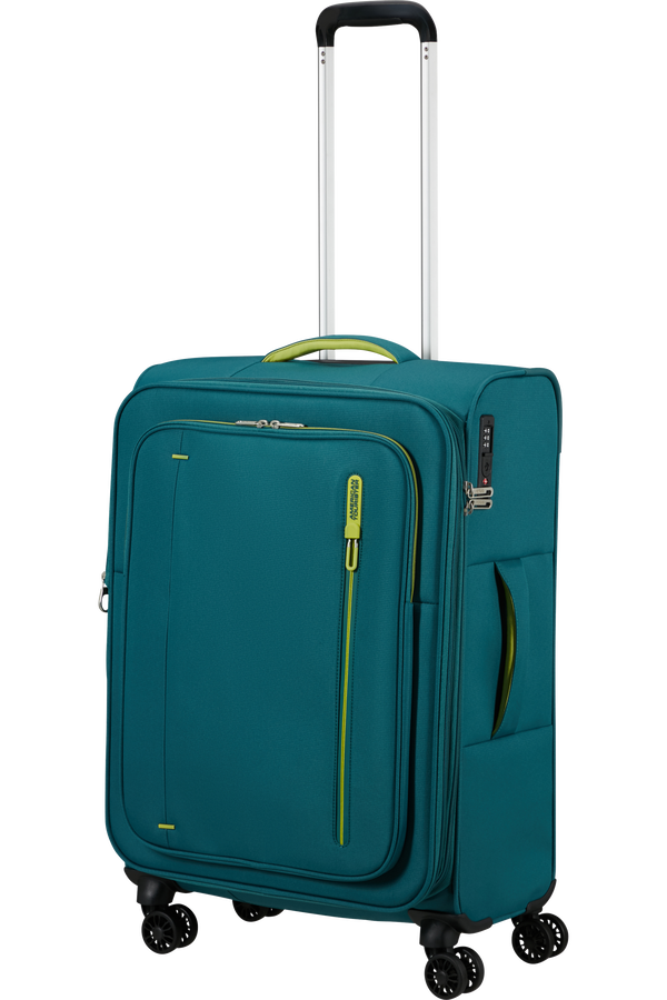 American Tourister Cloudrider Spinner EXP TSA M  Misty Teal