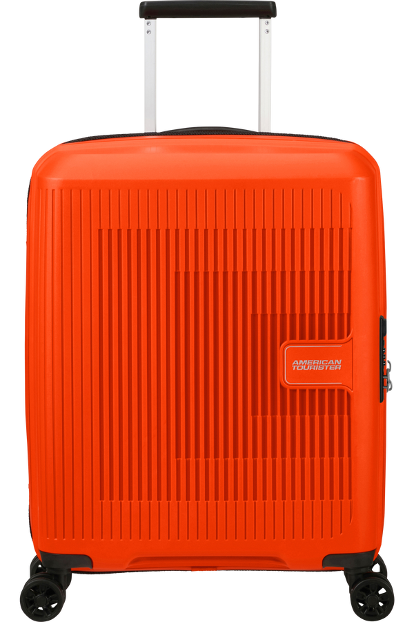 American Tourister Aerostep Spinner 55/20 Exp Tsa 55cm  Orange &eacute;clatant