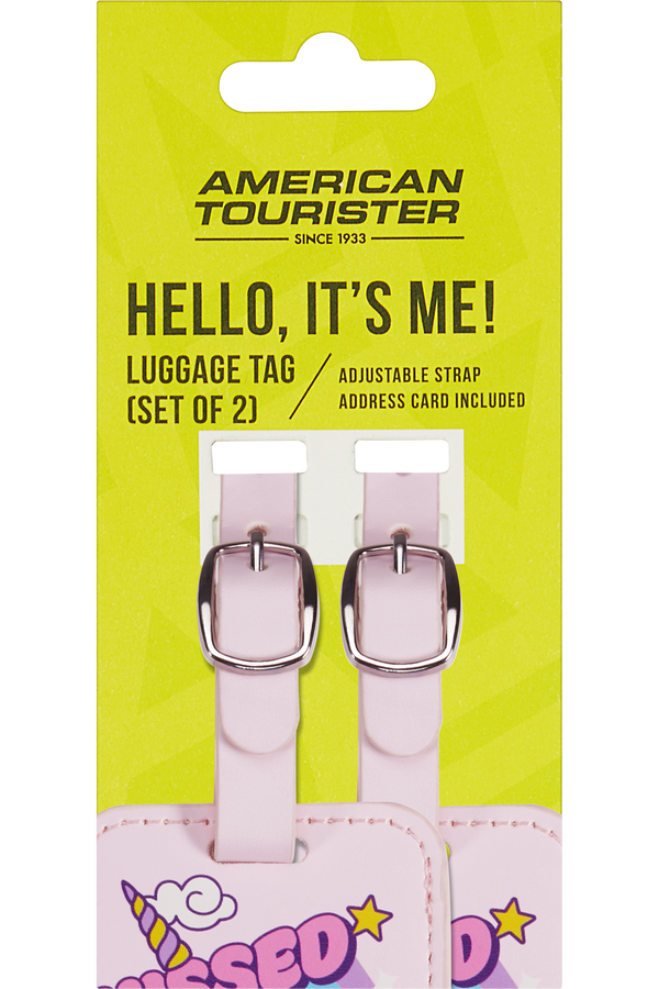 Graphic Tags &Eacute;tiquette &agrave; bagages &ndash; Lot de 2 pi&egrave;ces