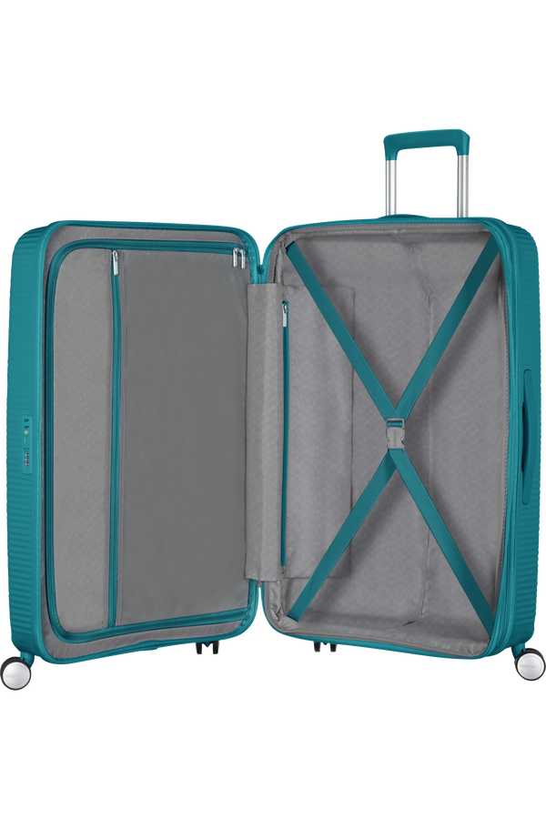 American Tourister Soundbox Spinner Expandable 67cm  Jade Green