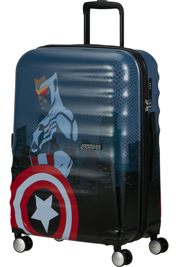 American Tourister Disney Wavebreaker Spinner TSA MARVEL Fl 67cm  Captain America City