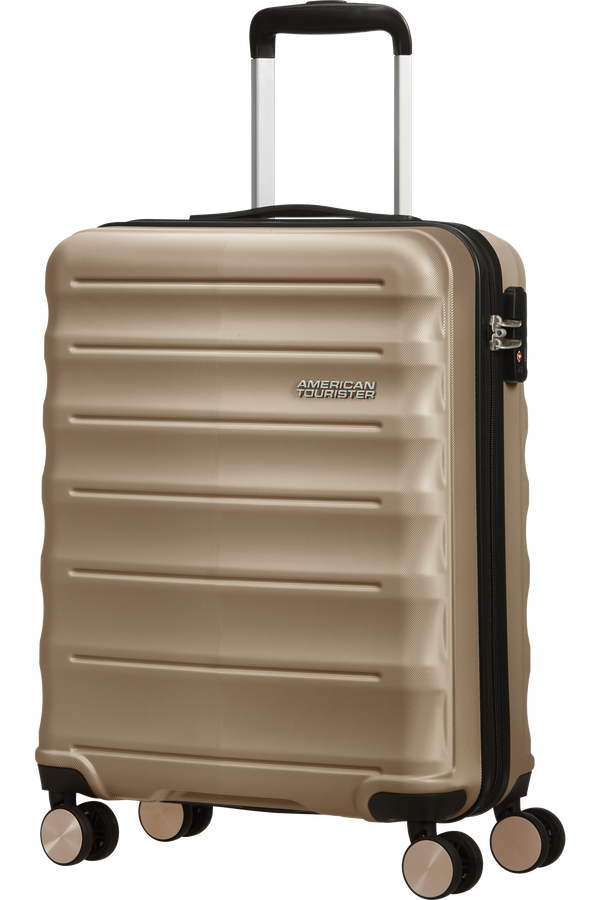 American Tourister Speedlink Spinner TSA 55cm  Perle Cr&egrave;me