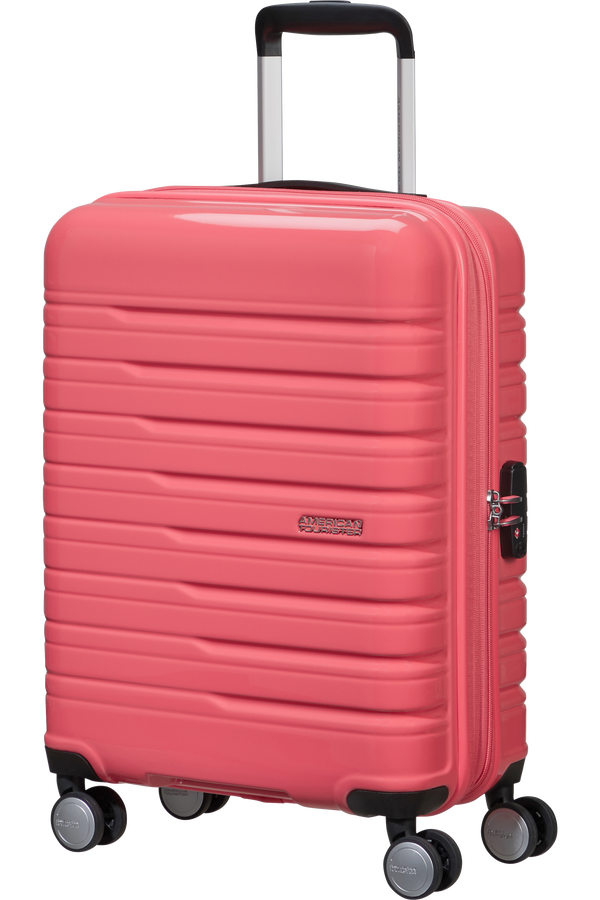 American Tourister Flashline Pop Spinner Exp TSA 55cm  Rose corail
