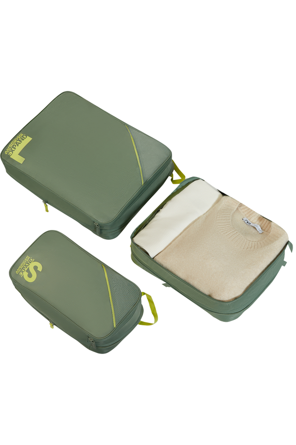 Packing Cubes Set de 3 organisateurs de bagages