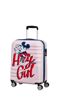 American Tourister Wavebreaker Disney Spinner Disney 55cm  Minnie Darling Pink