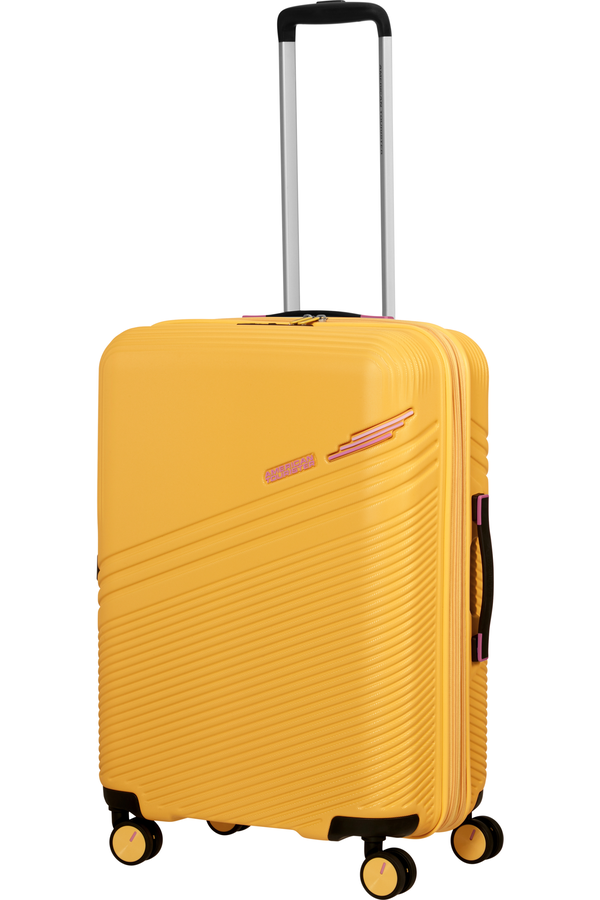 American Tourister Triple Trace Spinner TSA Expandable 67cm  Lemondrop/Pink